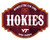 Virginia Tech Hokies Sign Wood 12 Inch Homegating Tavern - Special Order