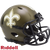 New Orleans Saints Helmet Riddell Replica Mini Speed Style Salute To Service