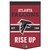 Atlanta Falcons Banner Wool 24x38 Dynasty Slogan Design - Special Order