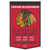 Chicago Blackhawks Banner Wool 24x38 Dynasty Champ Design