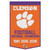 Clemson Tigers Banner Wool 24x38 Dynasty Champ Design Football