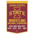 Iowa State Cyclones Banner Wool 24x38 Dynasty Champ Design Wrestling - Special Order