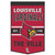 Louisville Cardinals Banner Wool 24x38 Dynasty Slogan Design - Special Order