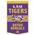 LSU Tigers Banner Wool 24x38 Dynasty Slogan Design - Special Order
