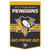 Pittsburgh Penguins Banner Wool 24x38 Dynasty Slogan Design - Special Order