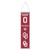 Oklahoma Sooners Banner Wool 8x32 Heritage Evolution Design