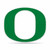 Oregon Ducks Pennant Shape Cut Logo Design