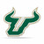 South Florida Bulls Pennant Shape Cut Logo Design - Special Order