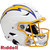 Los Angeles Chargers Helmet Riddell Authentic Full Size SpeedFlex Style Color Rush Royal - Special Order