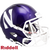 Northwestern Wildcats Helmet Riddell Replica Full Size Speed Style Purple - Special Order