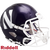 Northwestern Wildcats Helmet Riddell Authentic Full Size Speed Style Purple - Special Order