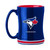 Toronto Blue Jays Coffee Mug 14oz Sculpted Relief Team Color - Special Order