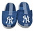 New York Yankees Slipper - Youth 8-16 Size 5-6 Stripe - (1 Pair) - L