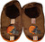 Cleveland Browns Slipper - Youth 4-7 Size 13-1 Stripe - (1 Pair) - XL