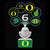 Oregon Ducks Spotlight Projector Mini - Special Order