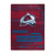 Colorado Avalanche Blanket 60x80 Raschel Digitize Design