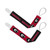 Georgia Bulldogs Pacifier Clips 2 Pack