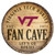 Virginia Tech Hokies Sign Wood 14 Inch Round Barrel Top Design - Special Order