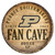 Purdue Boilermakers Sign Wood 14 Inch Round Barrel Top Design - Special Order