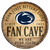 Penn State Nittany Lions Sign Wood 14 Inch Round Barrel Top Design - Special Order