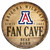 Arizona Wildcats Sign Wood 14 Inch Round Barrel Top Design - Special Order