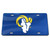 Los Angeles Rams License Plate Acrylic - Special Order