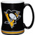Pittsburgh Penguins Coffee Mug 14oz Sculpted Relief Team Color