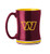 Washington Commanders Coffee Mug 14oz Sculpted Relief Team Color