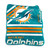 Miami Dolphins Blanket 50x60 Raschel Throw