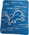 Detroit Lions Blanket 50x60 Fleece Classic