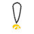 Iowa Hawkeyes Necklace Big Fan Chain