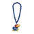 Kansas Jayhawks Necklace Big Fan Chain