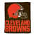 Cleveland Browns Towel 15x18 Rally Style Full Color