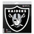 Las Vegas Raiders Decal 6x6 All Surface Logo