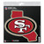 San Francisco 49ers Decal 6x6 All Surface State Shape - Special Order