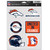 Denver Broncos Decal Multi Use Fan 6 Pack