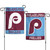 Philadelphia Phillies Flag 12x18 Garden Style 2 Sided Throwback Design