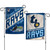 Tampa Bay Rays Flag 12x18 Garden Style 2 Sided Cooperstown