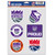 Sacramento Kings Decal Multi Use Fan 6 Pack Special Order
