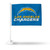 Los Angeles Chargers Flag Car Alternate