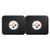 Pittsburgh Steelers Car Mat Heavy Duty Vinyl Rear Seat 2 Pack