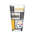 Pittsburgh Steelers Pint Glass 16oz Quilted Stained Boxed