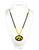 Iowa Hawkeyes Beads with Medallion Mardi Gras Style - Special Order