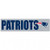 New England Patriots Decal Bumper Sticker