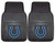 Indianapolis Colts Car Mats Heavy Duty 2 Piece Vinyl