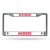Wisconsin Badgers License Plate Frame Chrome