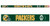 Green Bay Packers Pencil 6 Pack