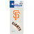 San Francisco Giants Set of 2 Die Cut Decals