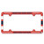 Boston Red Sox License Plate Frame Plastic Full Color Style