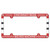 Cincinnati Reds License Plate Frame - Full Color - Special Order